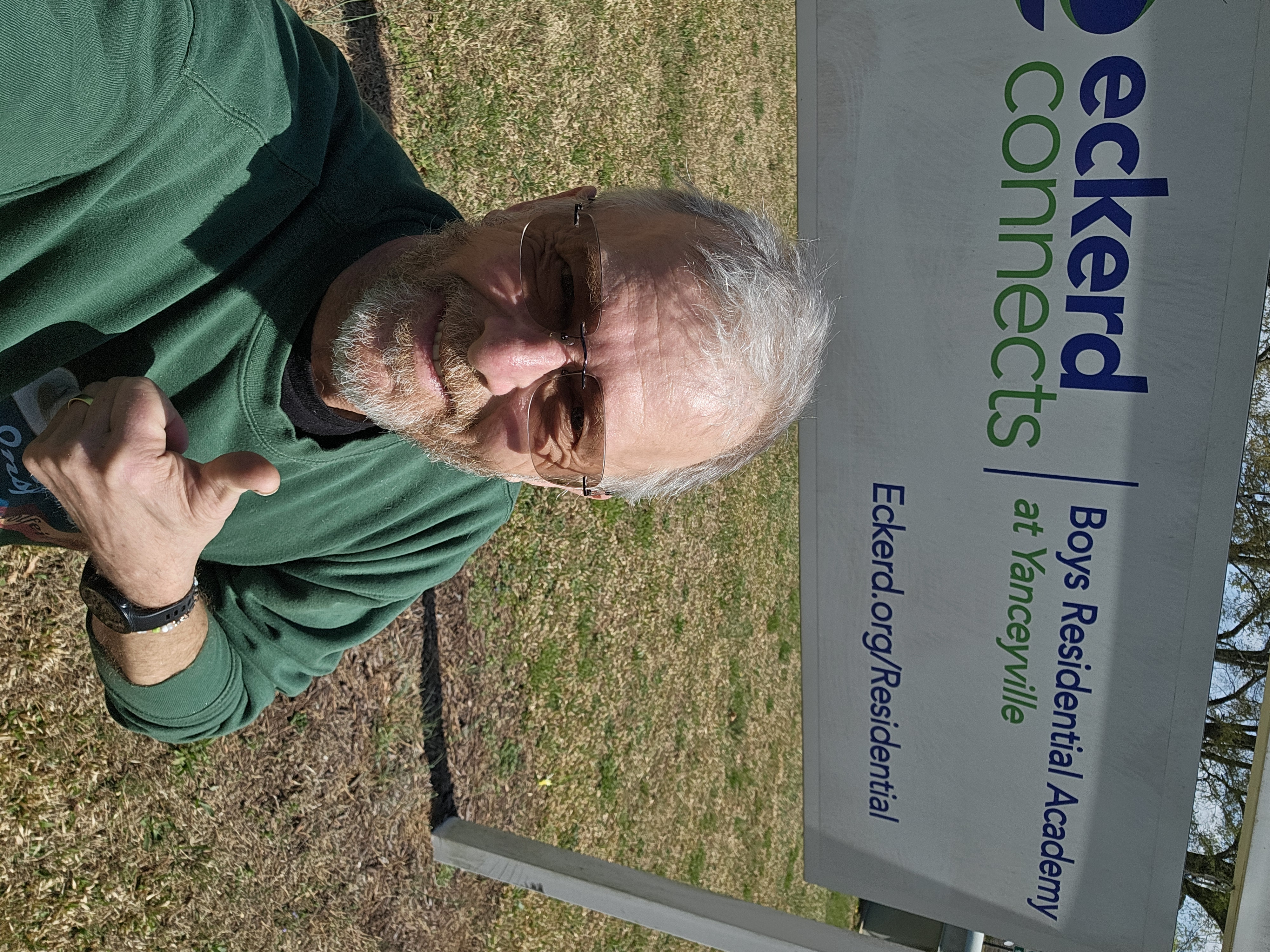 Robert at Eckerd Connects Boys Residential Academy at Yanceyville — showing up for those who need it most.